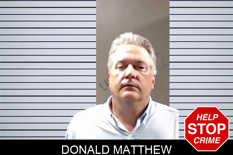 Donald Matthew mugshot