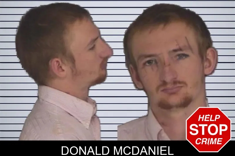 Donald McDaniel mugshot