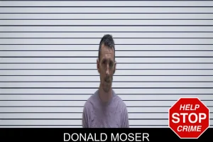 Donald Moser mugshot