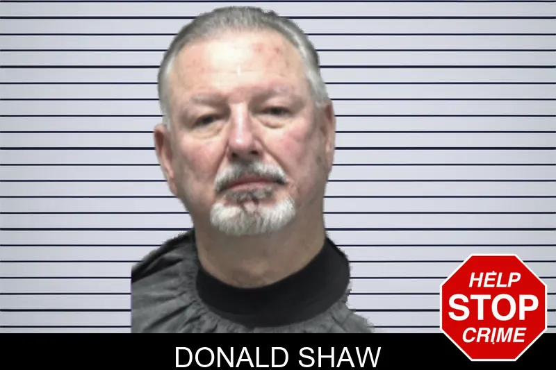 Donald Shaw mugshot