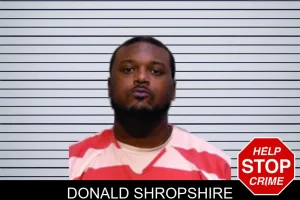 Donald Shropshire mugshot