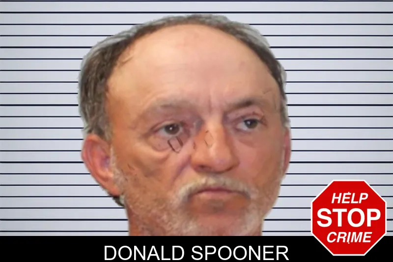 Donald Spooner mugshot