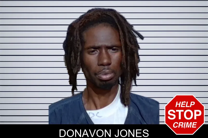 Donavon Jones mugshot