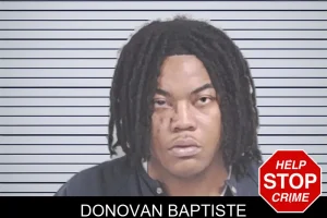 Donovan Baptiste mugshot