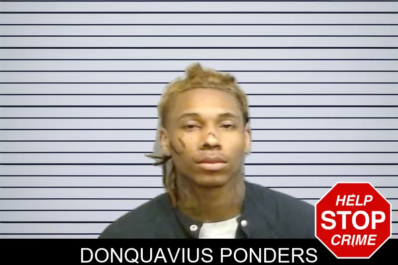 Donquavius Ponders mugshot