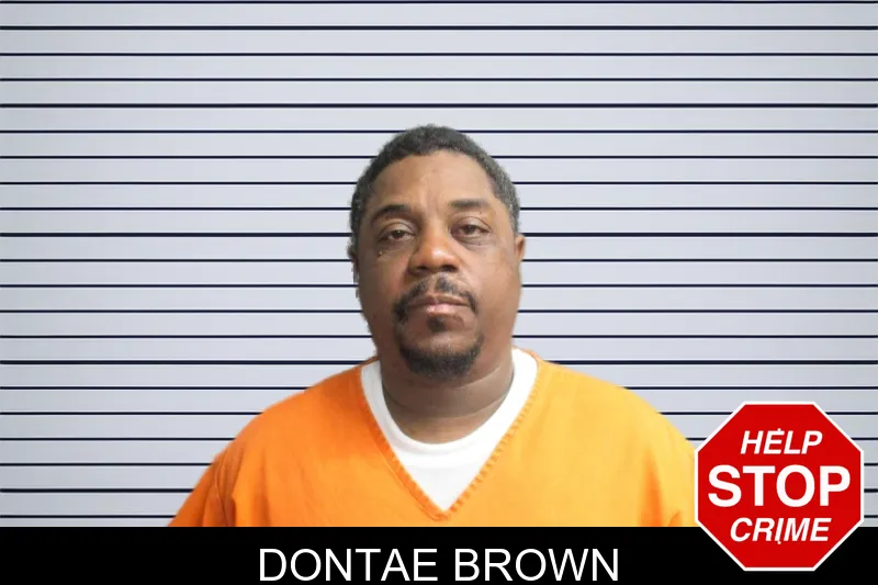 Dontae Brown mugshot