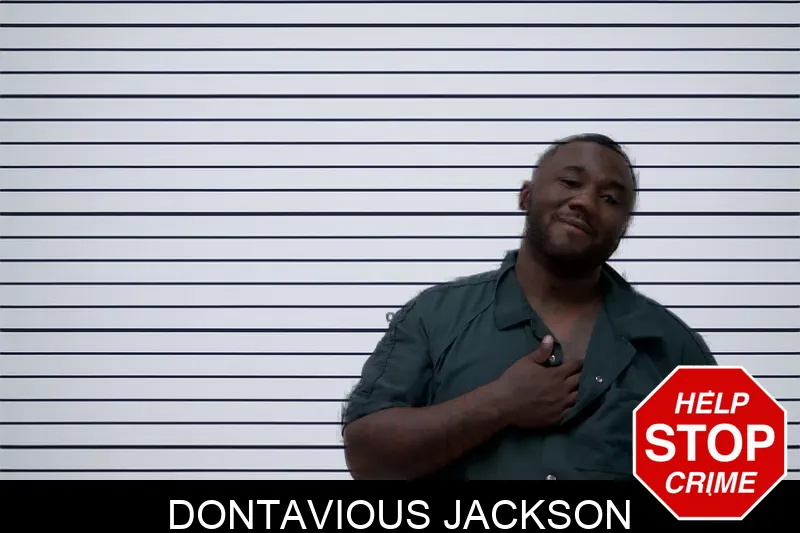 Dontavious Jackson mugshot
