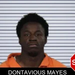 Dontavious Mayes mugshot