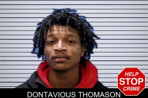 Dontavious Thomason mugshot