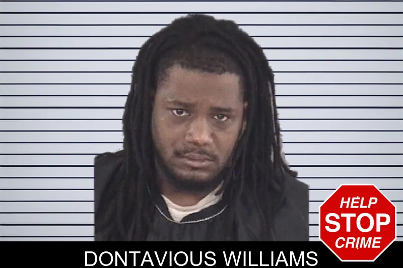 Dontavious Williams mugshot