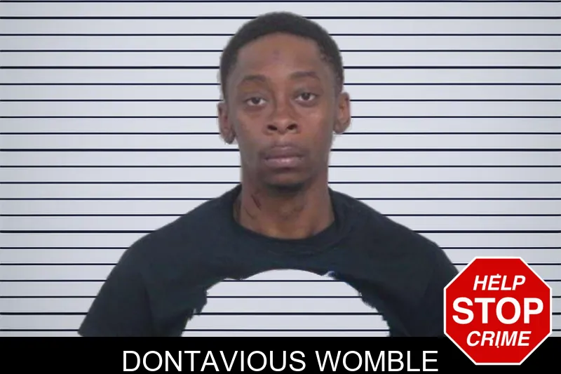Dontavious Womble mugshot