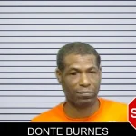 Donte Burnes mugshot