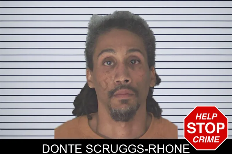 Donte Scruggs-Rhone mugshot
