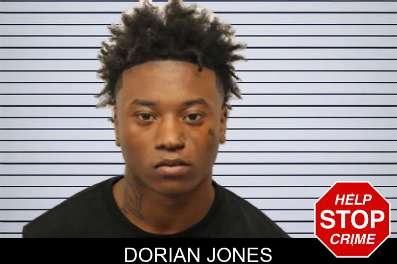 Dorian Jones mugshot