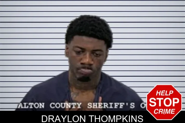 Draylon Thompkins mugshot – Walton County , Georgia Draylon Thompkins