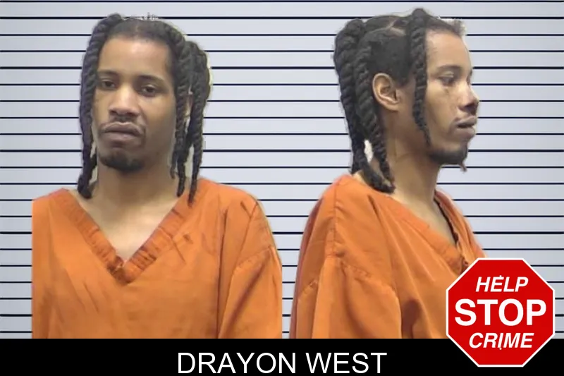 Drayon West mugshot