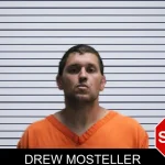 Drew Mosteller mugshot