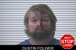 Dustin Folwer mugshot