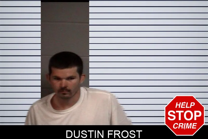 Dustin Frost mugshot