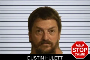 Dustin Hulett mugshot