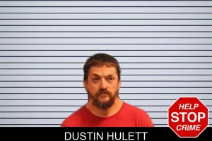 Dustin Hulett mugshot