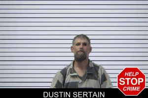 Dustin Sertain mugshot