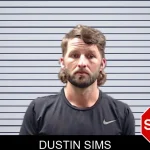 Dustin Sims mugshot