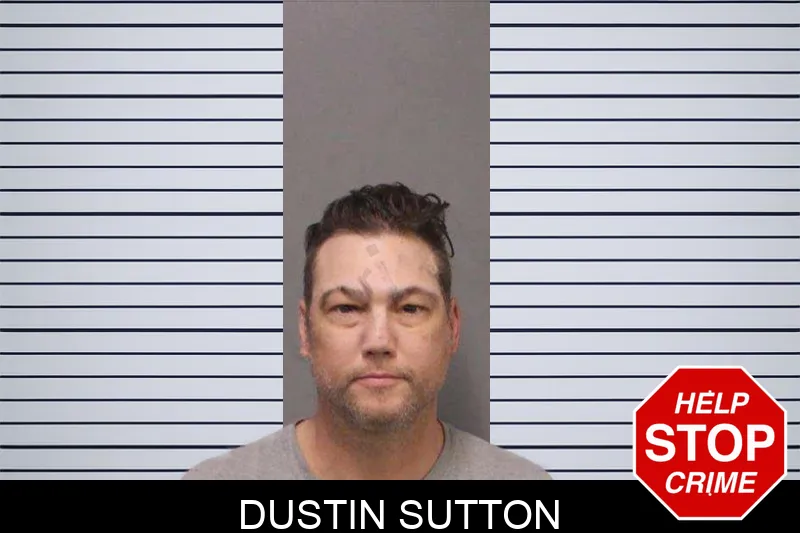 Dustin Sutton mugshot