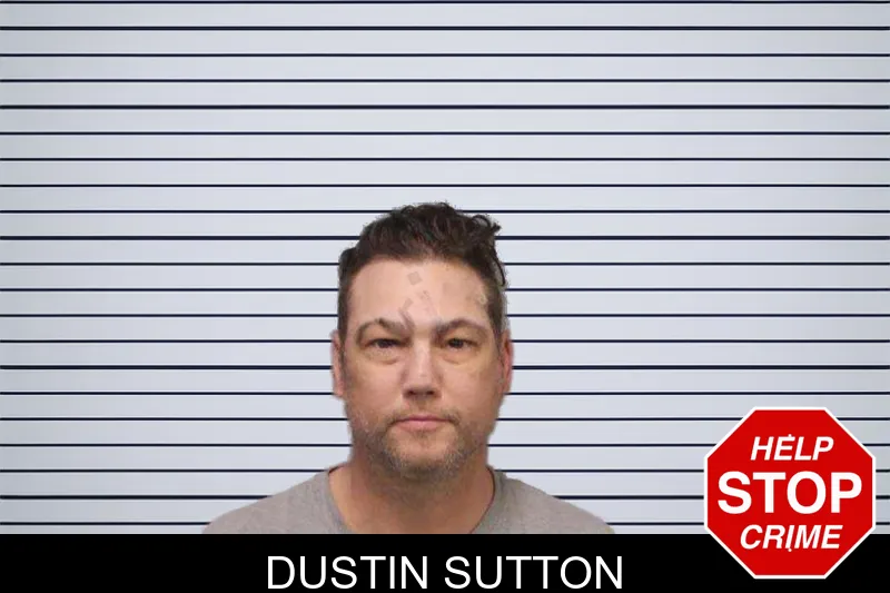 Dustin Sutton mugshot