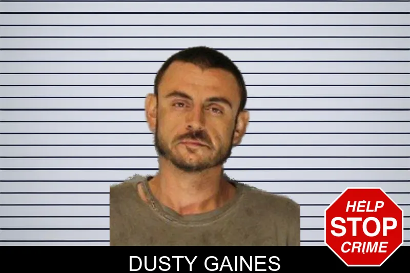 Dusty Gaines mugshot