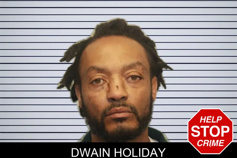 Dwain Holiday mugshot