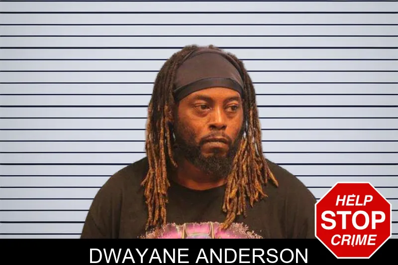 Dwayane Anderson mugshot