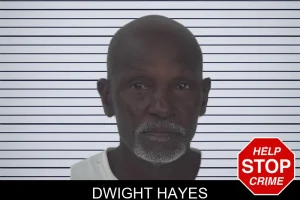 Dwight Hayes mugshot