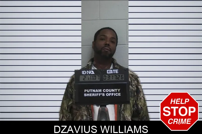 Dzavius Williams mugshot