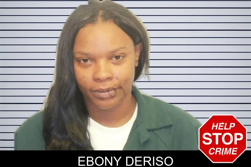 Ebony Deriso mugshot – Chatham County , Georgia Ebony Deriso mugshot