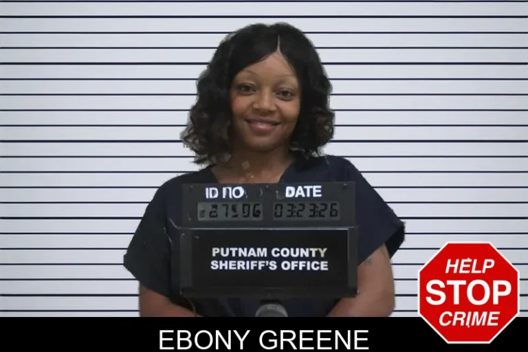 Ebony Greene mugshot – Putnam County , Georgia Ebony Greene
