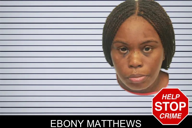 Ebony Matthews mugshot