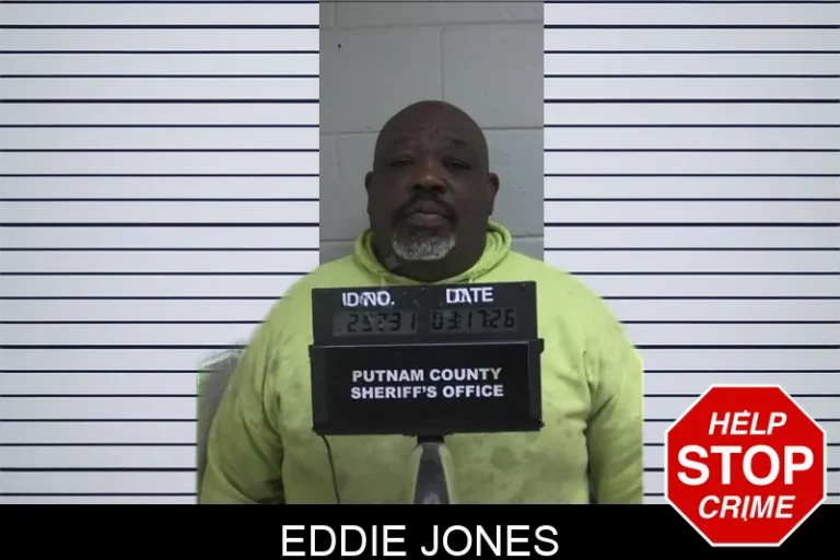 Eddie Jones mugshot – Putnam County , Georgia Eddie Jones