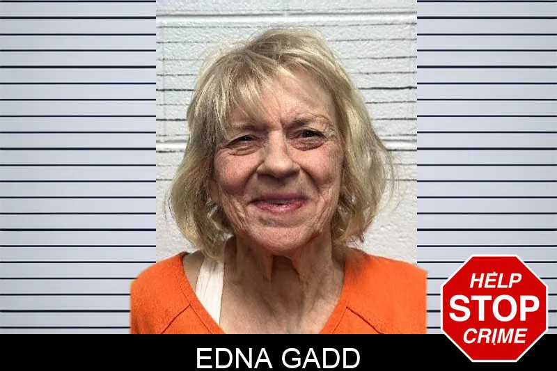 Edna Gadd mugshot – Dade County , Georgia Edna Gadd mugshot