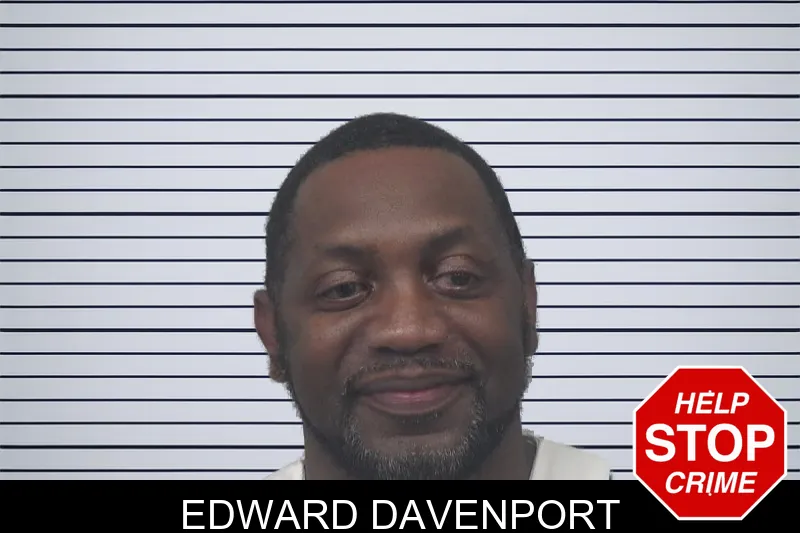 Edward Davenport mugshot