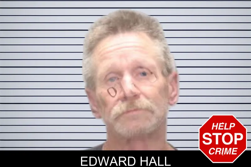Edward Hall mugshot