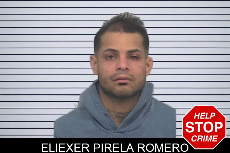 Eliexer Pirela Romero mugshot