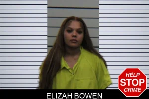 Elizah Bowen mugshot