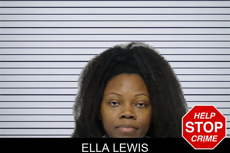 Ella Lewis mugshot