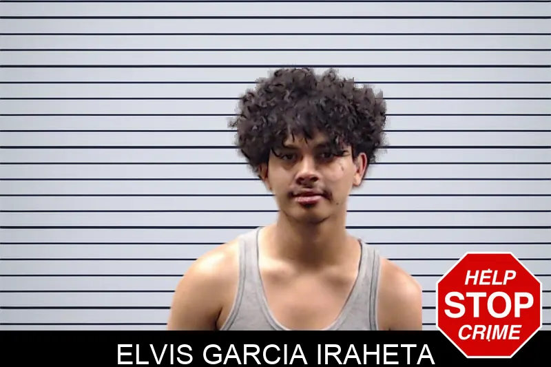 Elvis Garcia Iraheta mugshot