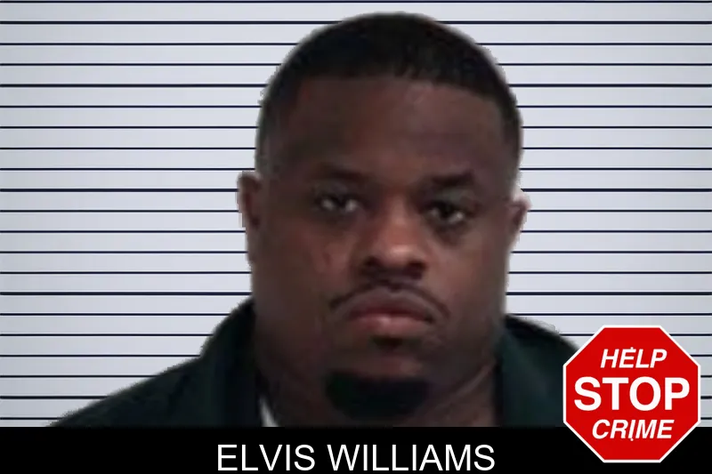 Elvis Williams mugshot