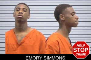 Emory Simmons mugshot