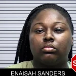 Enaisah Sanders mugshot