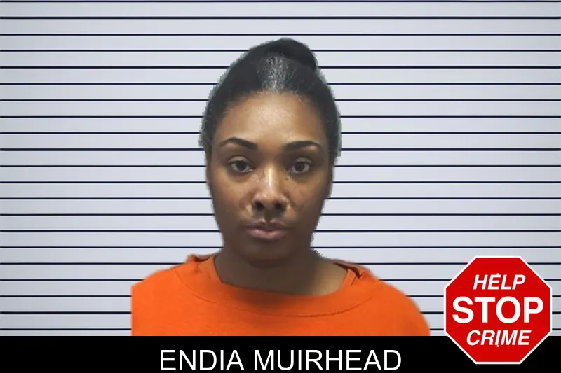 Endia Muirhead mugshot