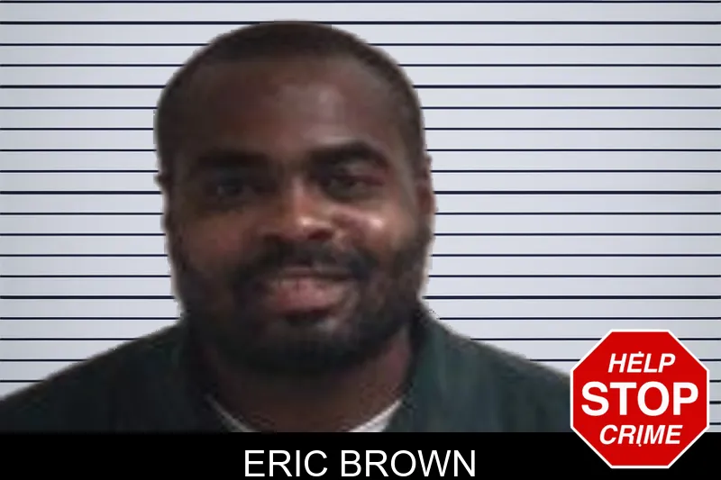 Eric Brown mugshot